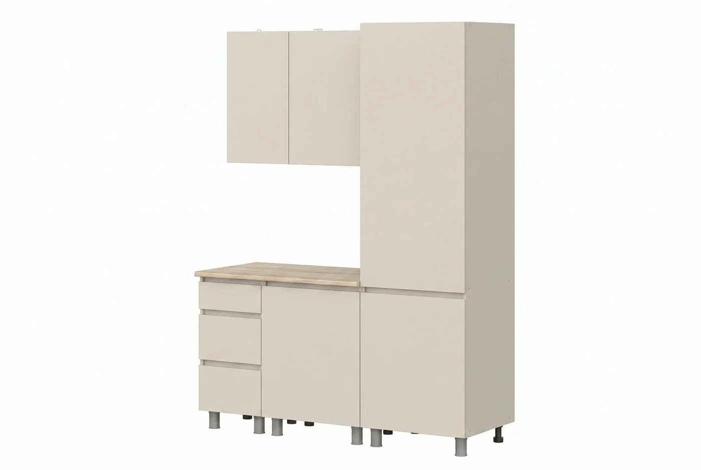 ARNIKA Кухонный гарнитур "Рика" со столешницей 160 см, меланж